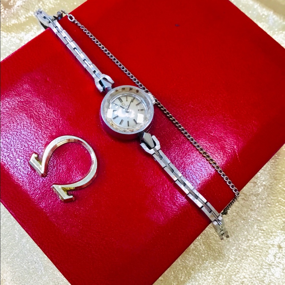Vintage Omega cocktail watch w/ box